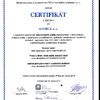 Certifikát z dobrovolného auditu...